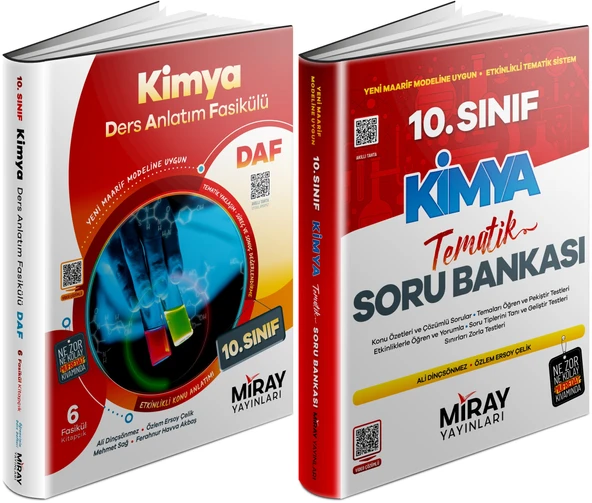 Miray 2026 10. Sınıf Kimya Ders Anlatım Fasikülleri + Tematik Soru Seti 2 Kitap ürün görseli 1