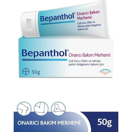 Bepanthol Onarıcı Bakım Merhemi 50 Gr Skt:10/2027 ürün görseli 1
