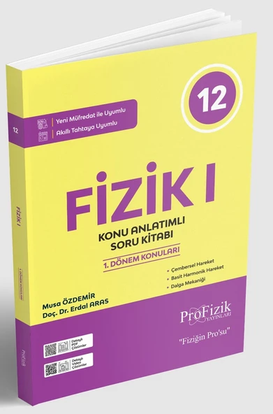Profizik 2026 12. Sınıf Fizik Konu Anlatımlı Soru Bankası 1 . Kitap ürün görseli 1