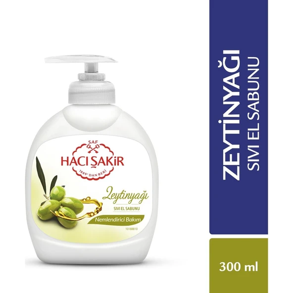 Hacı Şakir Sıvı Sabun Zeytinyağlı 300 Ml ürün görseli 1