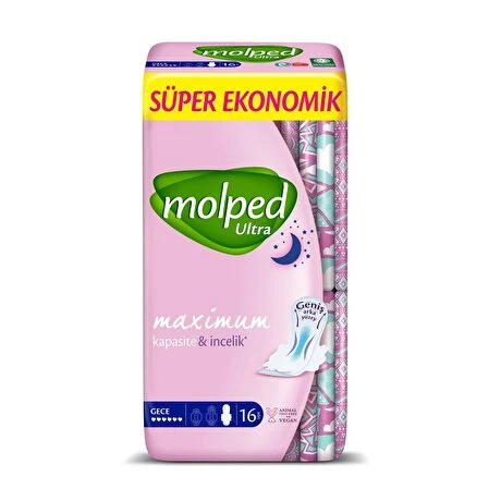 Molped Ultra Süper Ekonomik Gece 16 Lı ürün görseli 1
