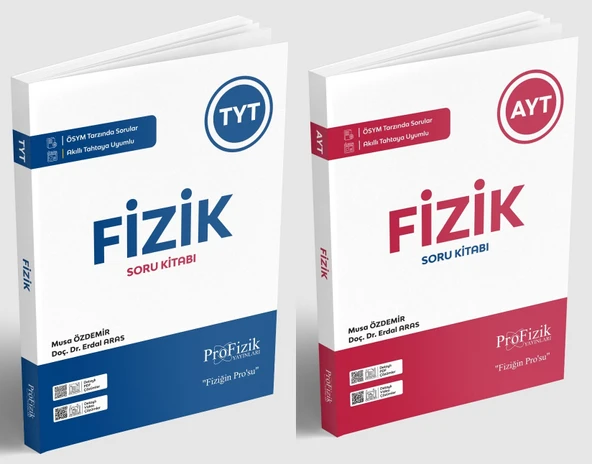 Profizik 2026 Tyt + Ayt Fizik Soru Bankası Seti 2 Kitap ürün görseli 1