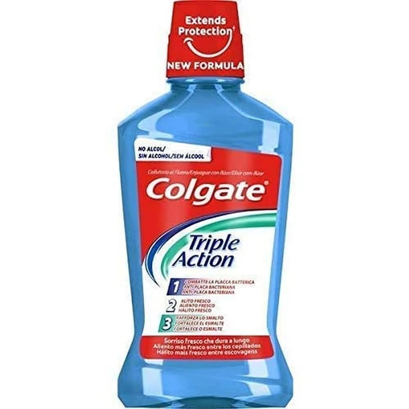 Colgate Triple Actıon Üçlü Etki Ağız Bakım Suyu 500 Ml ürün görseli 1