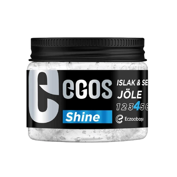 Egos Saç Jölesi Shine Islak Sert Kavanoz 250 Ml ürün görseli 1