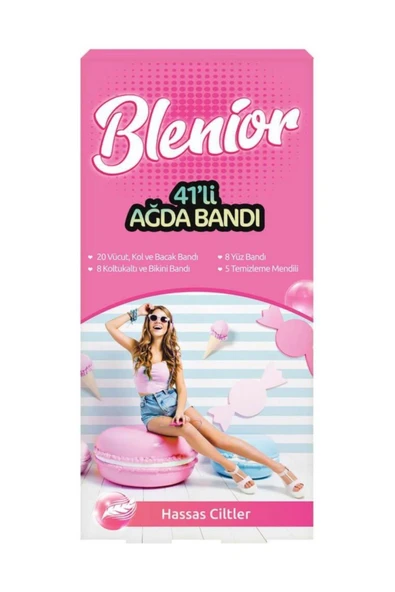 Blenior 41 Li Ağda Bandı Hepsi Bir Arada Set Hassas Cilt ürün görseli 1