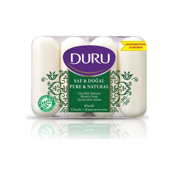 Duru Güzellik Sabunu Saf&doğal Klasik 4 Lü 4x70=280 Gr ürün görseli 1