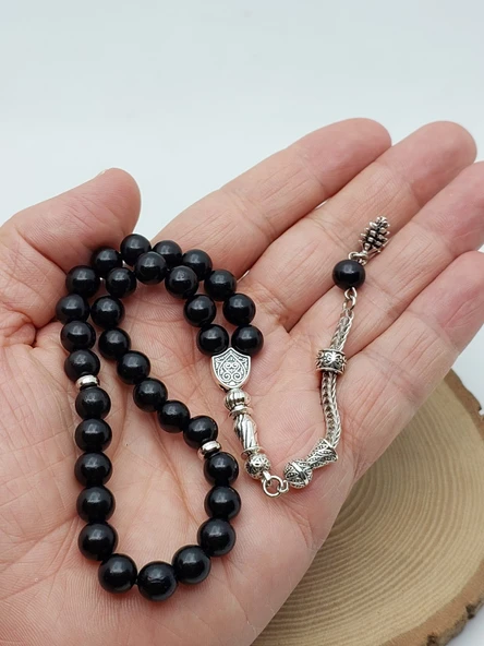 Abanoz Ağacı 33lük Tesbih 8mm (56536) ürün görseli 1