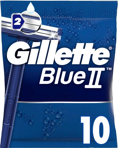 Gillette Blue2 Kullan At Traş Bıçağı 10 Lu ürün görseli 1