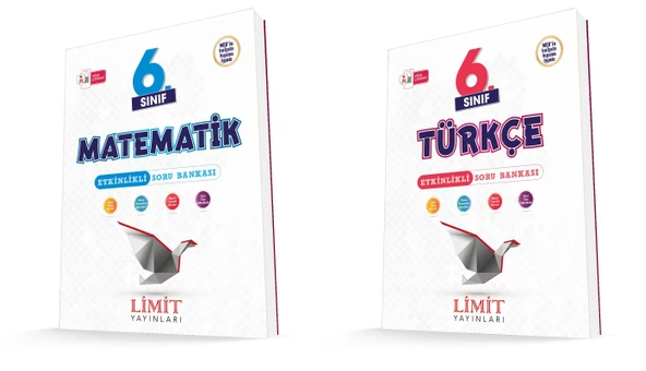 Limit 2026 6. Sınıf Matematik + Türkçe Soru Bankası Seti 2 Kitap Güncel Müfredat ürün görseli 1