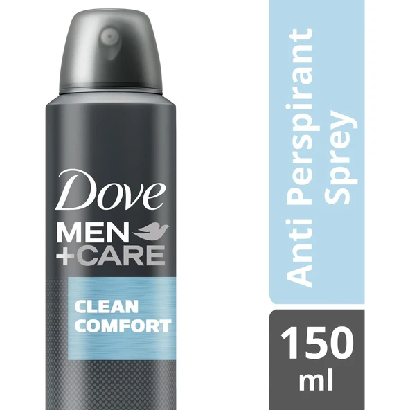 Dove Men Deodorant Clean Comfort 150 Ml ürün görseli 1