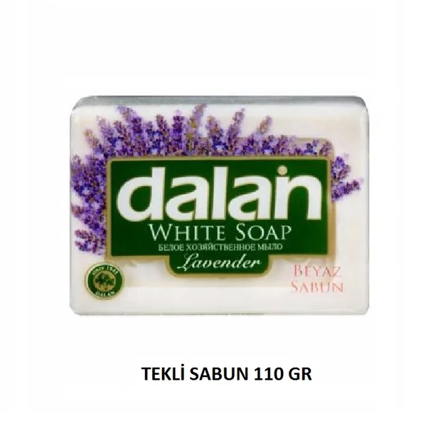 Dalan Beyaz Sabun Lavanta Tekli 110 Gr ürün görseli 1
