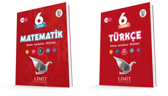 Limit 2026 6. Sınıf Matematik + Türkçe Konu Anlatım Seti 2 Kitap Güncel Müfredat ürün görseli 1