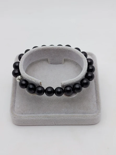Abanoz Ağacı Bileklik 8mm (56536) - Resim 3