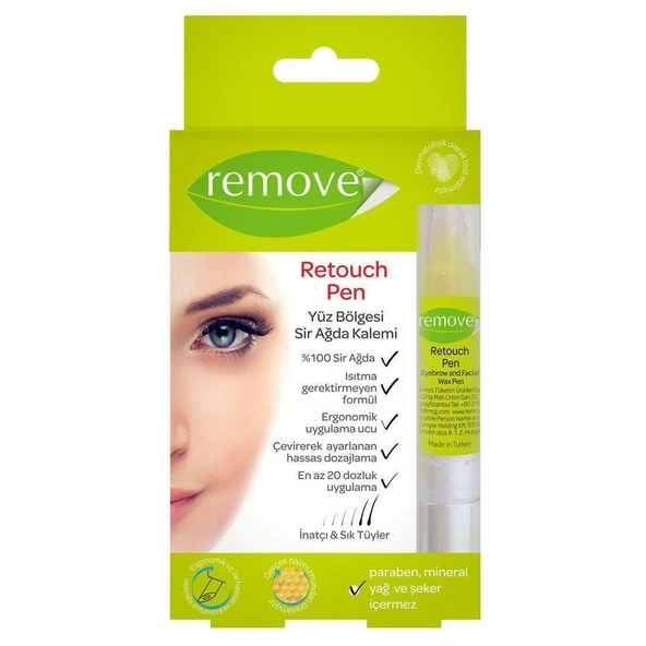 Remove Retouch Pen Yüz Bölgesi Sir Ağda Kalemi İnatçı Ve Sık Tüyler ürün görseli 1