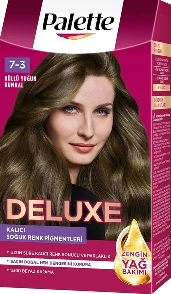 Palette Deluxe Saç Boyası 7-3 Küllü Yoğun Kumral ürün görseli 1