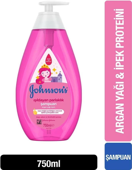 Johnsons Baby Bebek Şampuanı Işıldayan Parlaklık 750 Ml ürün görseli 1