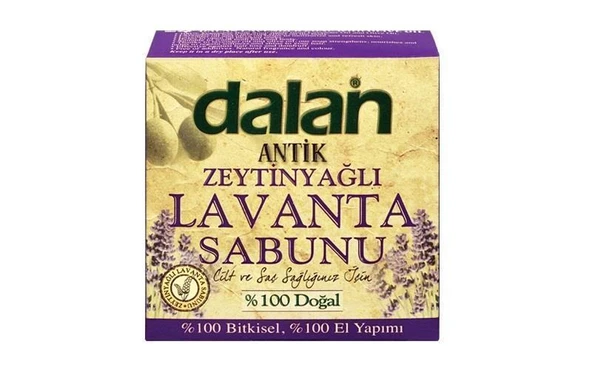 Dalan Antik Zeytin Yağlı Lavanta Sabunu El Yapımı 3 Lü 450 Gr ürün görseli 1