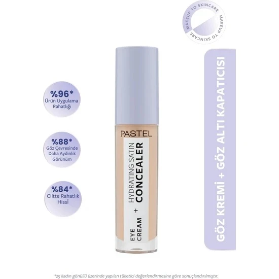 Pastel Eye Cream Hydratıng Lıquıd Concealer 62 ürün görseli 1