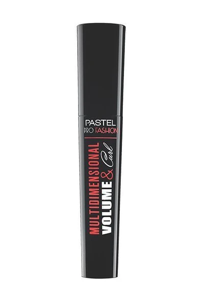 Pastel Multıdımensıonal Volume & Curl Mascara Siyah ürün görseli 1