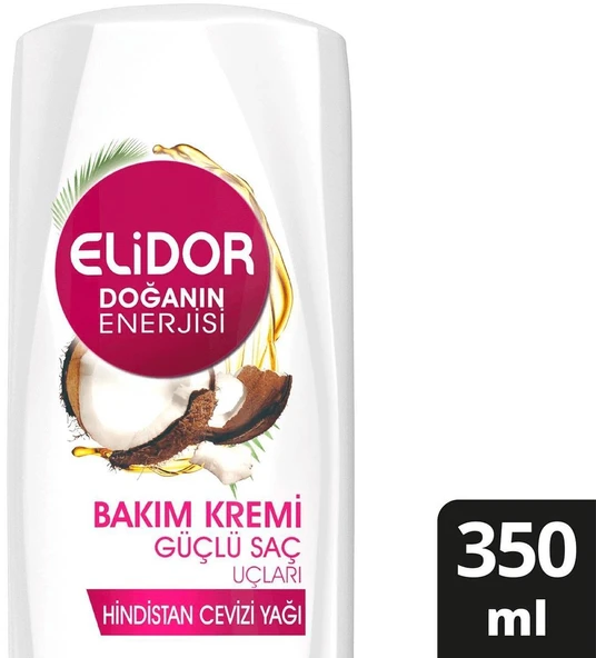Elidor Saç Kremi Güçlü Saç Uçları Hindistan Cevizi Özlü 350 Ml ürün görseli 1