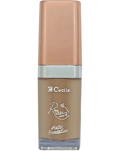 Cecile Rose Water Matte Foundation Mat Fondöten 03 ürün görseli 1