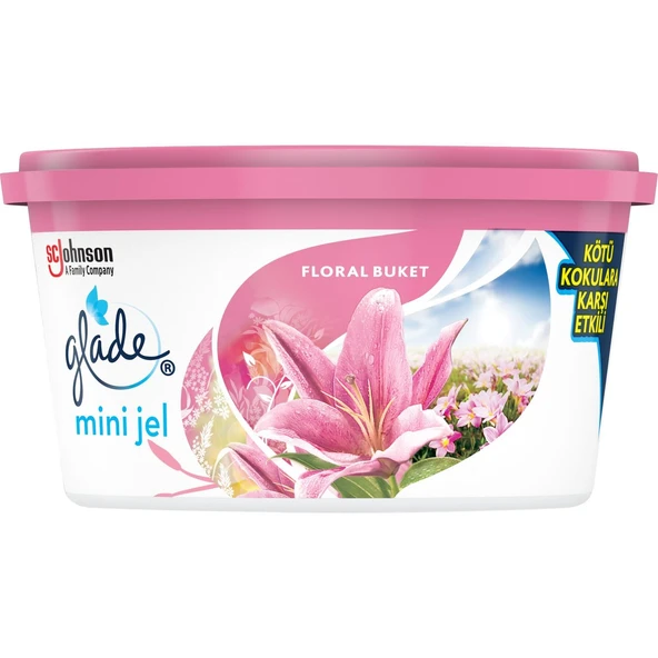 Glade Mini Jel Oda Kokusu Floral Buket 70 Gr ürün görseli 1