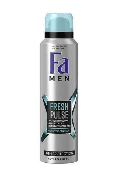 Fa Men Fresh Pulse Bay Deodorant 150 Ml ürün görseli 1