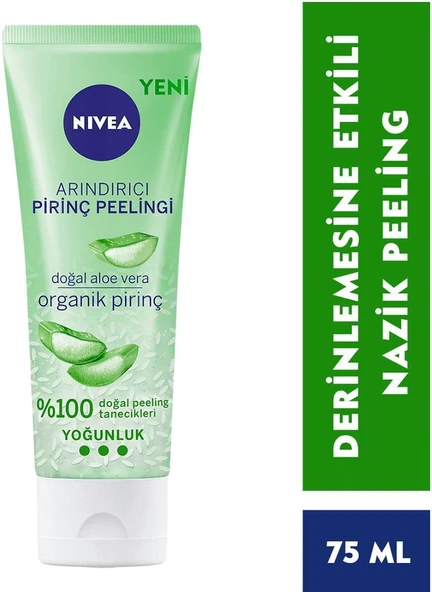 Nıvea Arındırıcı Pirinç Peelingi Aloe Vera Özlü 75 Ml ürün görseli 1