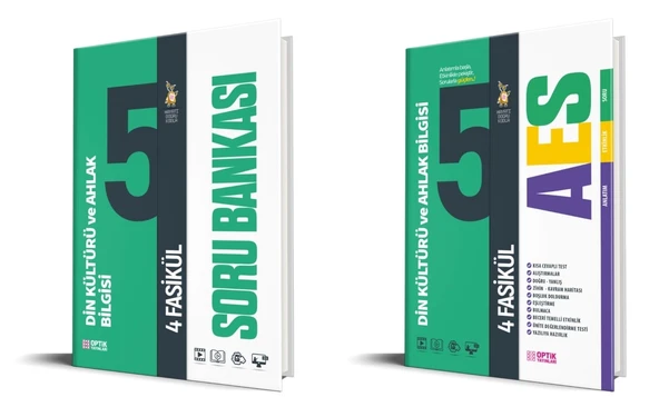 Optik 2026 5. Sınıf Din Kültürü Aes + Fasikül Soru Bankası Seti 2 Kitap ürün görseli 1