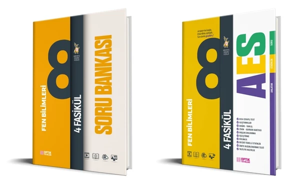 Optik 2026 8. Sınıf Lgs Fen Bilimleri Aes + Fasikül Soru Bankası Seti 2 Kitap ürün görseli 1