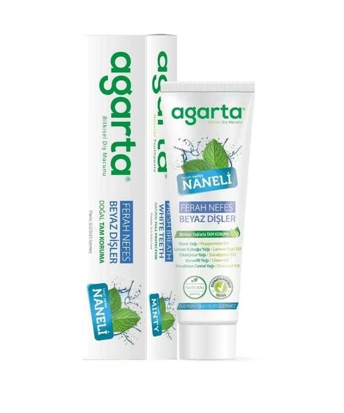 Agarta Diş Macunu Naneli 100 Ml ürün görseli 1