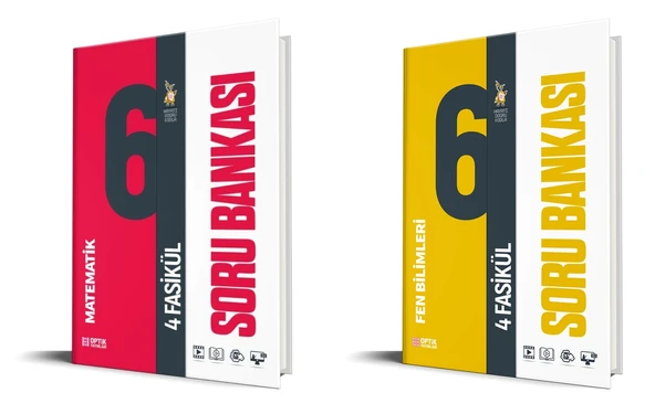 Optik 2026 6. Sınıf Matematik + Fen Bilimleri Fasikül Soru Bankası Seti 2 Kitap ürün görseli 1