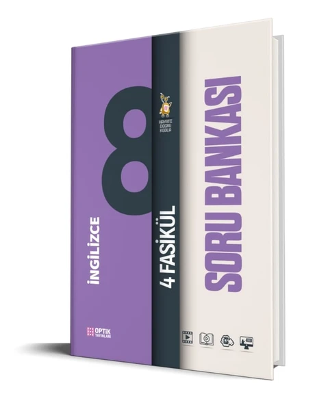 Optik 2026 8. Sınıf Lgs İngilizce Fasikül Soru Bankası ürün görseli 1