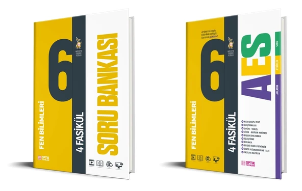 Optik 2026 6. Sınıf Fen Bilimleri Aes + Fasikül Soru Bankası Seti 2 Kitap ürün görseli 1