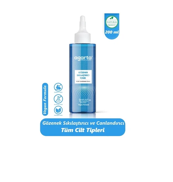 Agarta Tonik Gözenek Sıkılaştırıcı 200 ML ürün görseli 1