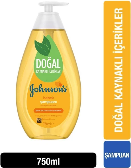 Johnsons Baby Bebek Şampuanı 750 Ml ürün görseli 1