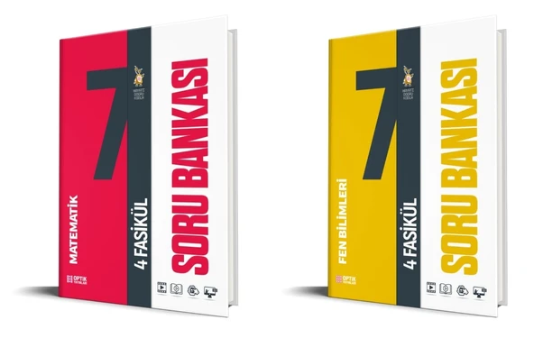 Optik 2026 7. Sınıf Matematik + Fen Bilimleri Fasikül Soru Bankası Seti 2 Kitap ürün görseli 1