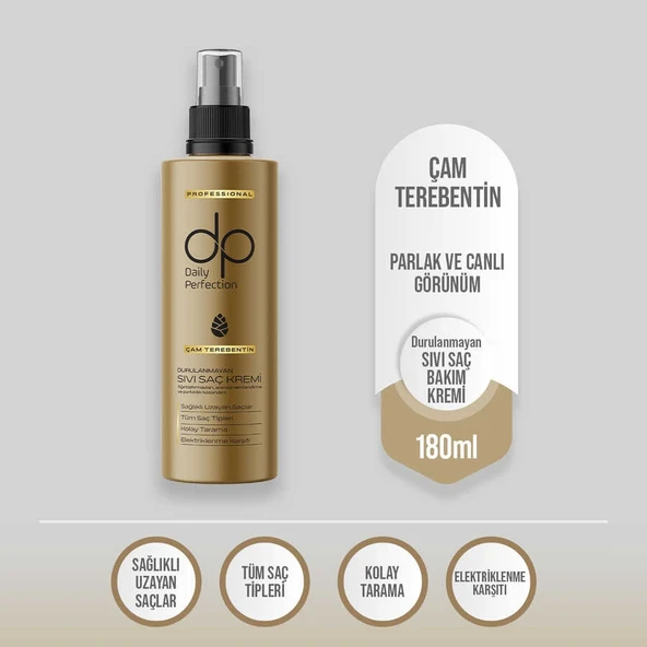 Dp Sıvı Saç Kremi Çam Terabentin Özlü 180 Ml ürün görseli 1