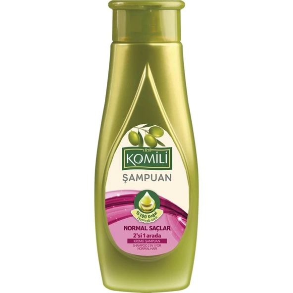 Komili Şampuan Zeytinyağlı Normal Saçlar 2in1 500 Ml ürün görseli 1