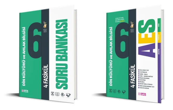 Optik 2026 6. Sınıf Din Kültürü Aes + Fasikül Soru Bankası Seti 2 Kitap ürün görseli 1