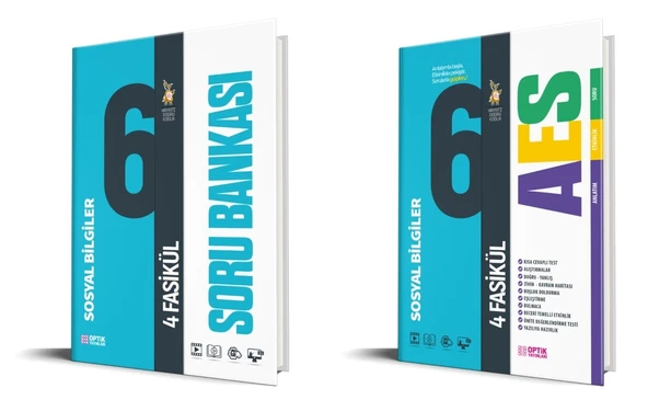Optik 2026 6. Sınıf Sosyal Bilgiler Aes + Fasikül Soru Bankası Seti 2 Kitap ürün görseli 1