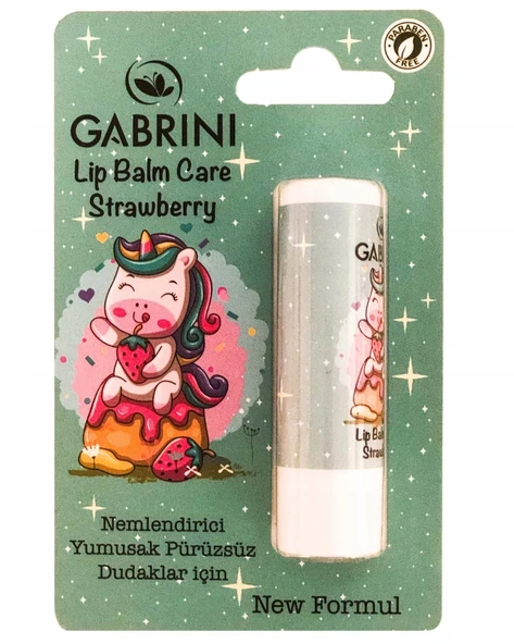 Gabrını Lip Balm Dudak Kremi Strawberry Çilek ürün görseli 1