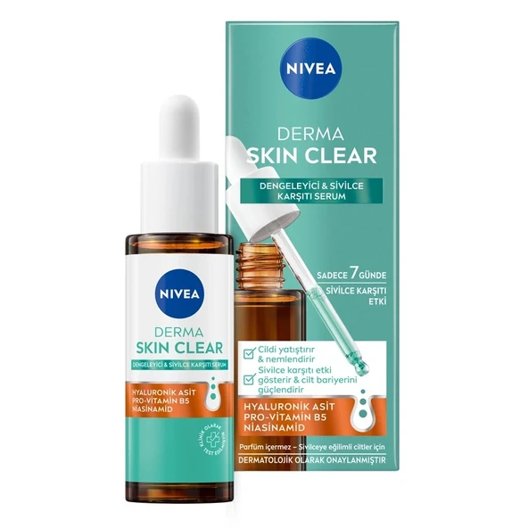 Nıvea Derma Skın Clear Sivilce Karşıtı Serum 30 Ml ürün görseli 1