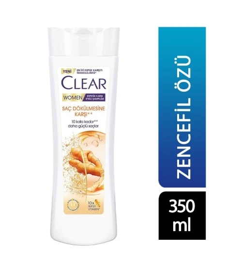 Clear Şampuan Saç Dökülmesine Karşı 350 Ml Yeni Ambalaj ürün görseli 1