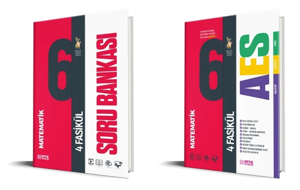 Optik 2026 6. Sınıf Matematik Aes + Fasikül Soru Bankası Seti 2 Kitap ürün görseli 1