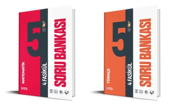Optik 2026 5. Sınıf Matematik + Türkçe Fasikül Soru Bankası Seti 2 Kitap ürün görseli 1