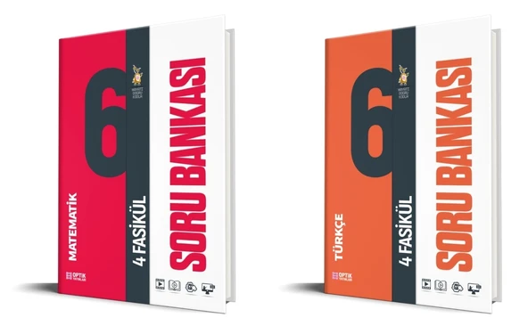 Optik 2026 6. Sınıf Matematik + Türkçe Fasikül Soru Bankası Seti 2 Kitap ürün görseli 1