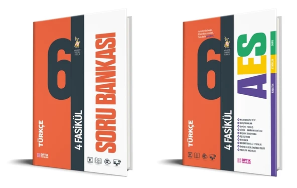 Optik 2026 6. Sınıf Türkçe Aes + Fasikül Soru Bankası Seti 2 Kitap ürün görseli 1