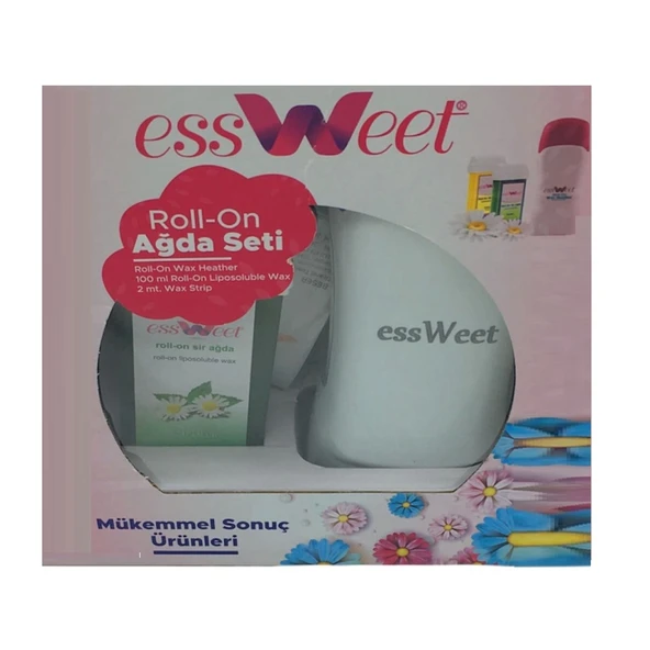 Essweet Isıtıcılı Roll On Ağda Makine Seti ürün görseli 1
