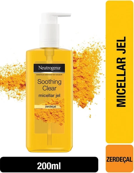 Neutrogena Soothing Clear Micellar Makyaj Temizleme Jeli 200 Ml ürün görseli 1